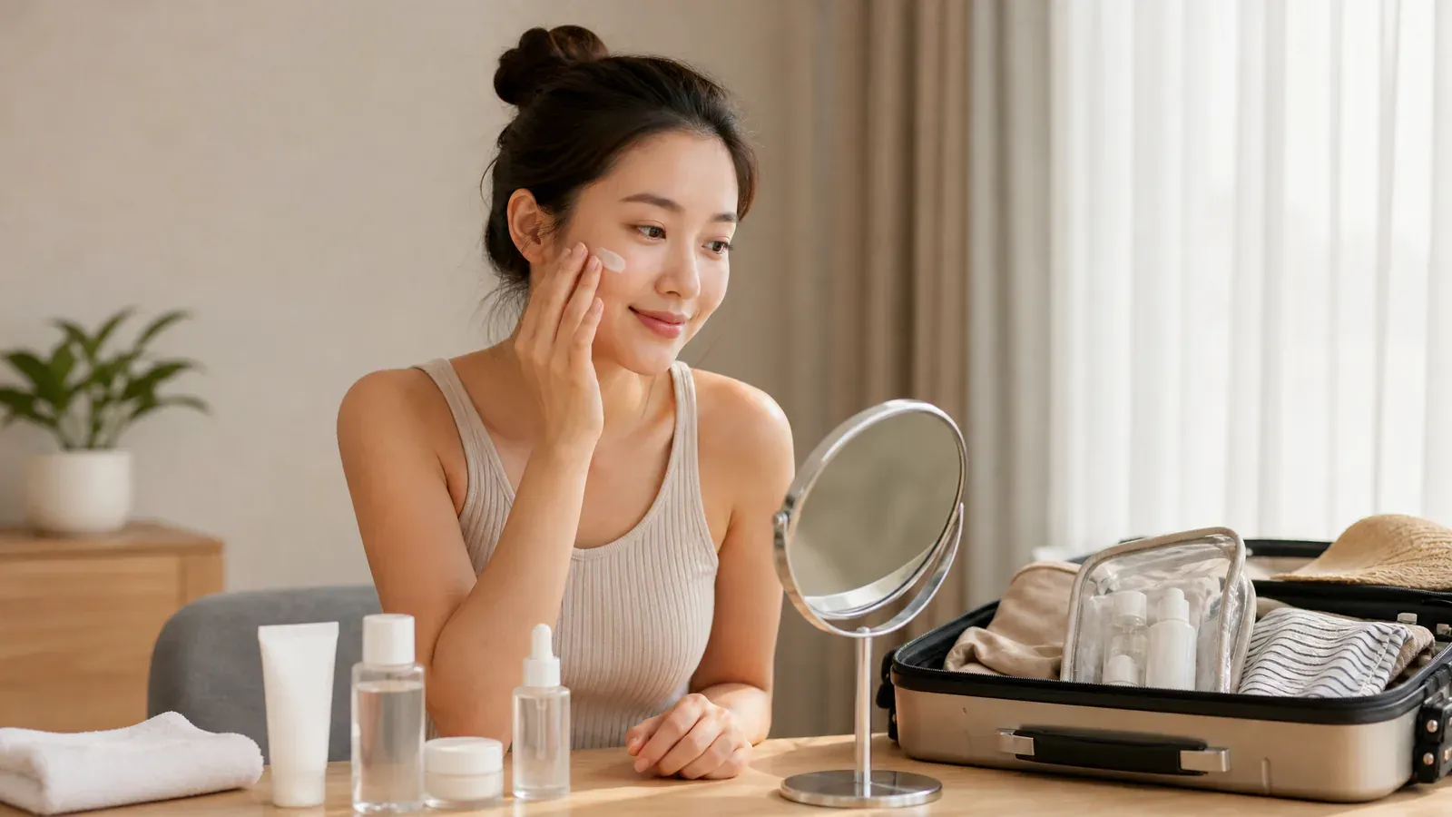 Editorial image for Glowing on the Go: Essential Skincare Tips for Traveling
