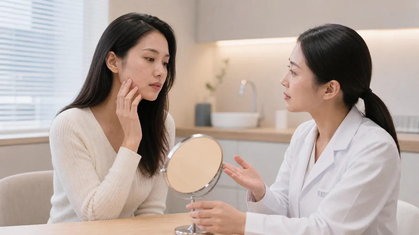 「暗瘡疤痕治療的關鍵:不只是凹洞,還要兼顧整體膚質」的專題圖片